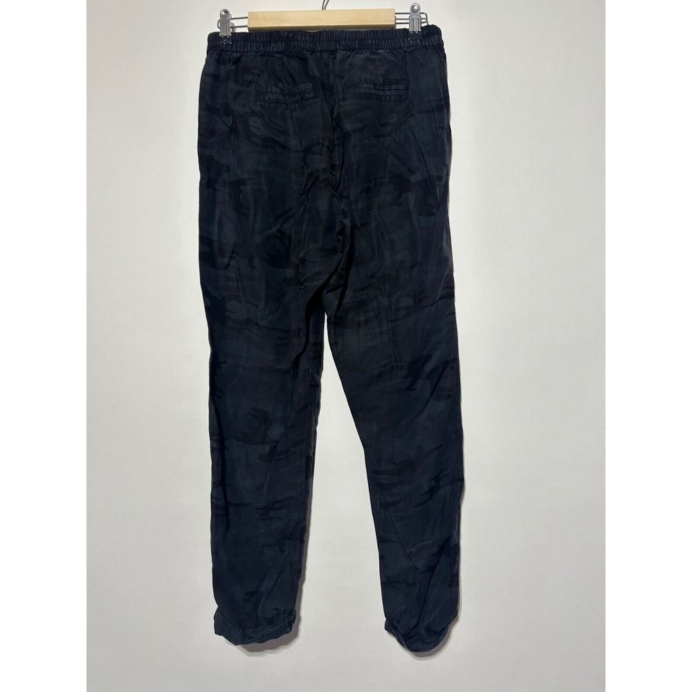 Soft Surroundings Women Size S Black Rila Weekend Camo Ankle Pants 2AV73 - Picture 8 of 8